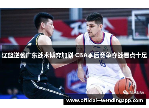 辽篮逆袭广东战术博弈加剧 CBA季后赛争夺战看点十足 辽篮逆袭广东战术博弈加剧 CBA季后赛争夺战看点十足